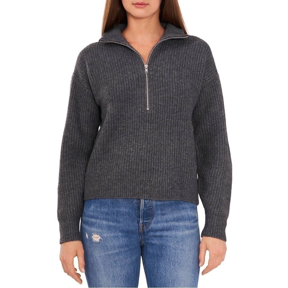 Vince Camuto Ladies Half Zip Pullover Sweater Size M